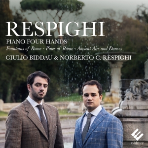 Respighi Norberto Cordisco & Giulio Biddau - Respighi: Piano Four Hands ryhmässä CD @ Bengans Skivbutik AB (2890147)