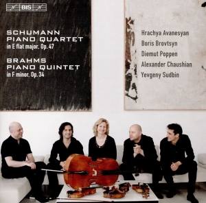 Schumann Robert Brahms Johannes - Piano Quartet Piano Quintet ryhmässä Musiikki / SACD / Klassiskt @ Bengans Skivbutik AB (2896229)