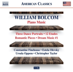 Bolcom William - Music For Solo Piano (3 Cd) ryhmässä CD @ Bengans Skivbutik AB (2925329)