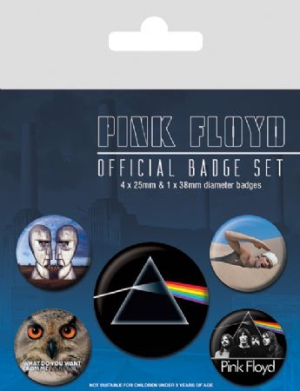 Pink Floyd - Pink Floyd Badge Pack Pin ryhmässä Minishops / Pink Floyd @ Bengans Skivbutik AB (2988080)