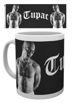 Tupac - Tupac Mug Cross ryhmässä Minishops /  @ Bengans Skivbutik AB (2990574)