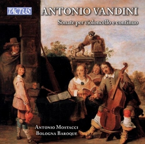 Vandini Antonio - Sonatas For Cello And Continuo ryhmässä CD @ Bengans Skivbutik AB (3028599)