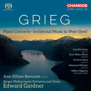 Grieg Edvard - Piano Concerto & Peer Gynt ryhmässä Musiikki / SACD / Klassiskt @ Bengans Skivbutik AB (3029857)