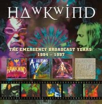 Hawkwind - Emergency Broadcast Years 1994-1997 ryhmässä Minishops / Hawkwind @ Bengans Skivbutik AB (3034842)