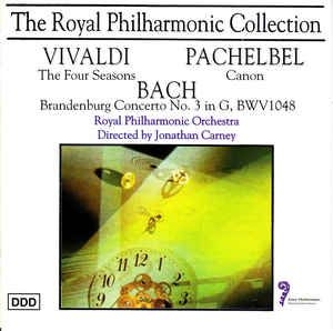 Royal Philharmonic Orchestra /Carne - Vivaldi, Pachelbel, Bach ryhmässä CD @ Bengans Skivbutik AB (3042079)