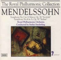 Royal Philharmonic Orchestra/Sander - Mendelssohn: Sinfonie 3 Op. 56 ryhmässä CD @ Bengans Skivbutik AB (3042087)