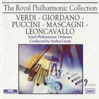 Royal Philharmonic Orchestra - Giordano, Verdi, Leoncavallo ryhmässä CD @ Bengans Skivbutik AB (3042103)