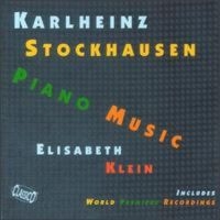 Klein Elisabeth - Stockhausen: Piano Music ryhmässä CD @ Bengans Skivbutik AB (3042209)