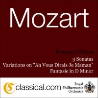 O'hora Ronan - Mozart: Piano Sonatas ryhmässä Musiikki / SACD / Pop @ Bengans Skivbutik AB (3042537)