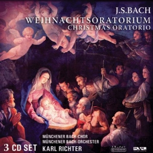 Münchener Bach Orc.& Chor-Richter - Bach: Weihnachtsoratorium ryhmässä CD @ Bengans Skivbutik AB (3042618)