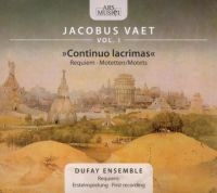 Dufay Ensemble - Vaet: Continuo Lacrima ryhmässä CD @ Bengans Skivbutik AB (3042960)