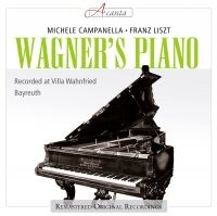 Campanella Michele - Liszt: Wagners Flügel Steinway ryhmässä CD @ Bengans Skivbutik AB (3043339)