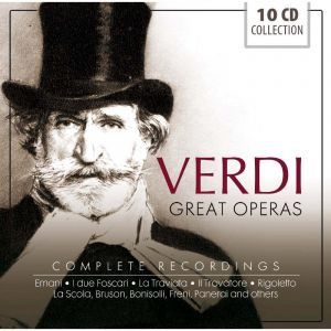 Blandade Artister - Verdi: Great Operas ryhmässä CD @ Bengans Skivbutik AB (3043349)