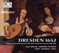 Mertens Klaus/Ensemble Hamburger Ra - Herwich: Dresden 1652 ryhmässä CD @ Bengans Skivbutik AB (3043434)