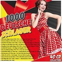 Blandade Artister - 1000 Deutsche Schlager ryhmässä CD @ Bengans Skivbutik AB (3043529)