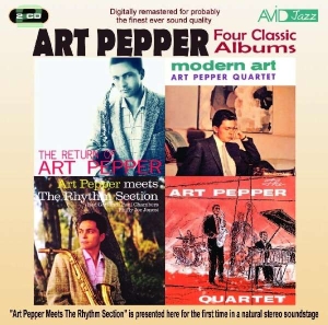 Art Pepper - Four Classic Albums ryhmässä CD @ Bengans Skivbutik AB (3043867)