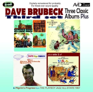 Dave Brubeck - Three Classic Albums Plus ryhmässä CD @ Bengans Skivbutik AB (3043910)