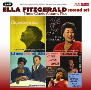 Fitzgerald Ella - Three Classic Albums ryhmässä CD @ Bengans Skivbutik AB (3044101)