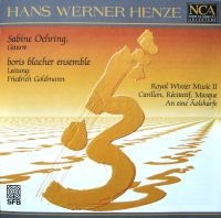 Oehring/Boris Blacher Ensemble/Gold - Henze: Royal Winter Music 2 ryhmässä CD @ Bengans Skivbutik AB (3044178)