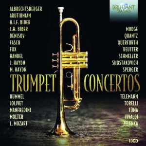 Various Artists - Trumpet Concertos (10 Cd) ryhmässä CD @ Bengans Skivbutik AB (3049478)