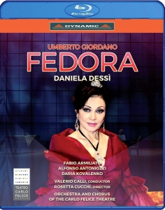 Giordano Umberto - Fedora (Blu-Ray) ryhmässä Musiikki / Musiikki Blu-Ray / Klassiskt @ Bengans Skivbutik AB (3049497)