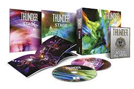Thunder - Stage (Ltd Ed Box Blu-Ray+Dvd) ryhmässä Musiikki / Musiikki Blu-Ray / Rock @ Bengans Skivbutik AB (3051989)