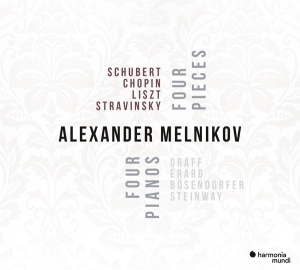 Melnikov Alexander - Four Pieces Four Pianos ryhmässä CD @ Bengans Skivbutik AB (3052047)