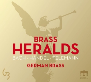 Bach J S Handel G F Telemann G - Brass Heralds ryhmässä CD @ Bengans Skivbutik AB (3075222)