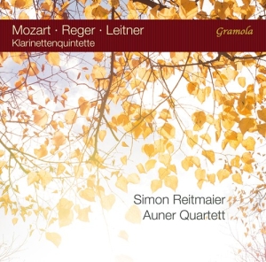 Mozart W A Reger Max Leitner F - Clarinet Quintets ryhmässä CD @ Bengans Skivbutik AB (3075243)