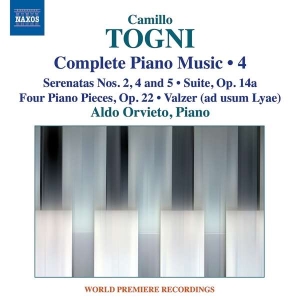 Togni Camillo - Complete Piano Music, Vol. 4 ryhmässä CD @ Bengans Skivbutik AB (3075295)