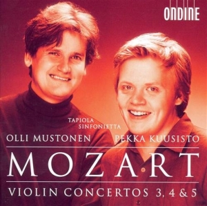 Mozart Wa - Violin Concertos 3, 4 & 5 ryhmässä CD @ Bengans Skivbutik AB (3097050)