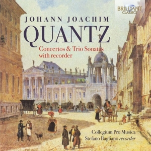 Quantz Johann Joachim - Concertos & Trio Sonatas With Recor ryhmässä CD @ Bengans Skivbutik AB (3098854)