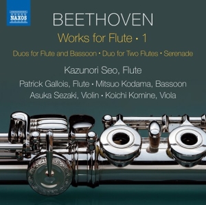 Beethoven Ludwig Van - Works For Flute, Vol. 1 ryhmässä ME SUOSITTELEMME / Joululahjavinkki: CD @ Bengans Skivbutik AB (3117687)