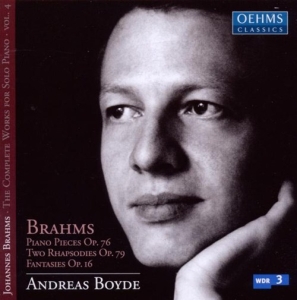 Brahms - A. Boyde Brahms Vol. 4 ryhmässä ME SUOSITTELEMME / Joululahjavinkki: CD @ Bengans Skivbutik AB (3187417)