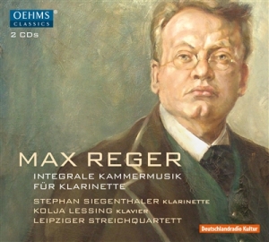 Reger Max - Complete Chamber Music For Clarinet ryhmässä CD @ Bengans Skivbutik AB (3187501)