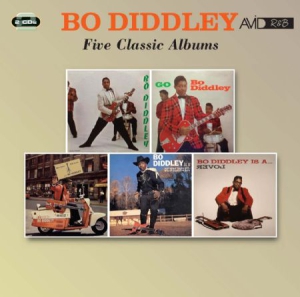 Diddley Bo - Five Classic Albums ryhmässä ME SUOSITTELEMME / Joululahjavinkki: CD @ Bengans Skivbutik AB (3212096)