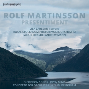 Martinsson Rolf - Presentiment ryhmässä Musiikki / SACD / Klassiskt @ Bengans Skivbutik AB (3212127)