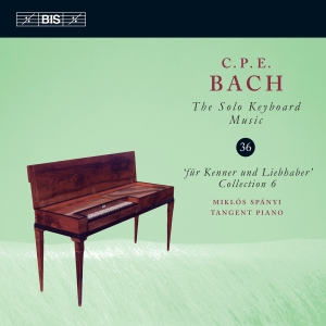 Bach C P E - Solo Keyboard Music, Vol. 36 ryhmässä ME SUOSITTELEMME / Joululahjavinkki: CD @ Bengans Skivbutik AB (3212128)