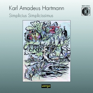 Hartmann Karl Amadeus - Simplicius Simplicissimus ryhmässä CD @ Bengans Skivbutik AB (3217603)