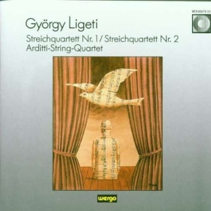 Ligeti György - String Quartets Nos. 1 & 2 ryhmässä CD @ Bengans Skivbutik AB (3217611)