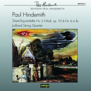 Hindemith Paul - String Quartets Nos. 2 & 6 ryhmässä CD @ Bengans Skivbutik AB (3217628)