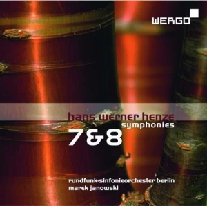 Henze Hans Werner - Symphonies Nos. 7 & 8 ryhmässä CD @ Bengans Skivbutik AB (3217631)