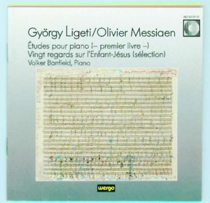 Ligeti György. Messiaen Olivier - Études Pour Piano Nos. 1-6 & Vingt ryhmässä CD @ Bengans Skivbutik AB (3218438)