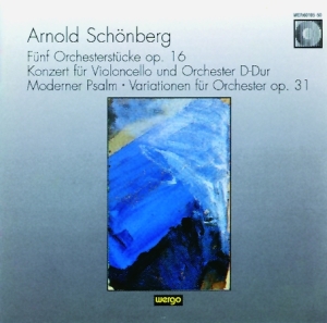 Schönberg Arnold - Fünf Orchesterstücke Op. 16 Cello ryhmässä CD @ Bengans Skivbutik AB (3218439)