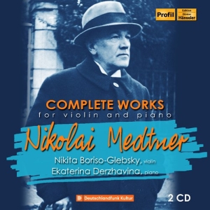 Medtner Nikolai - Complete Works For Violin & Piano ryhmässä CD @ Bengans Skivbutik AB (3224244)