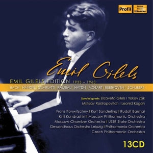 Various - Emil Gilels Edition (13 Cd) ryhmässä CD @ Bengans Skivbutik AB (3224260)