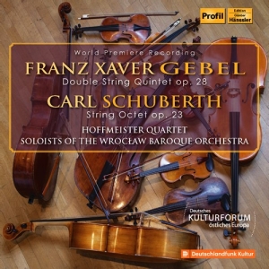 Gebel F X Schuberth Carl - Double String Quintet & Octet ryhmässä CD @ Bengans Skivbutik AB (3231059)