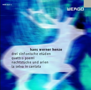 Henze Hans Werner - Drei Sinfonische Etüden Quattro Po ryhmässä ME SUOSITTELEMME / Joululahjavinkki: CD @ Bengans Skivbutik AB (3233609)