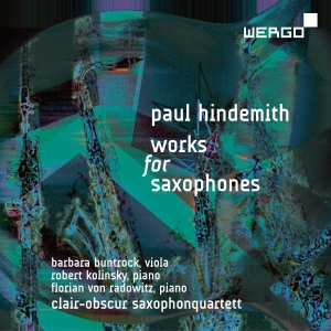 Hindemith Paul - Works For Saxophones ryhmässä ME SUOSITTELEMME / Joululahjavinkki: CD @ Bengans Skivbutik AB (3236772)