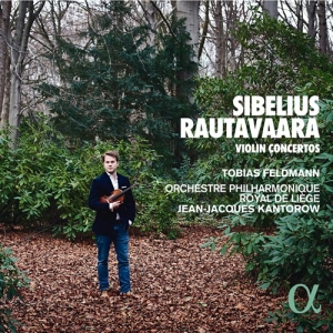 Sibelius Jean Rautavaara Einojuh - Violin Concertos ryhmässä CD @ Bengans Skivbutik AB (3247053)